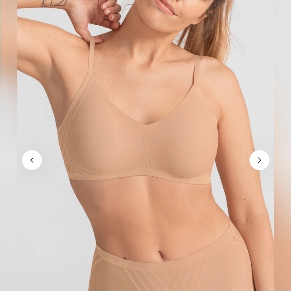 Honeylove Women's Silhouette Tan
Wireless Bra Size XL